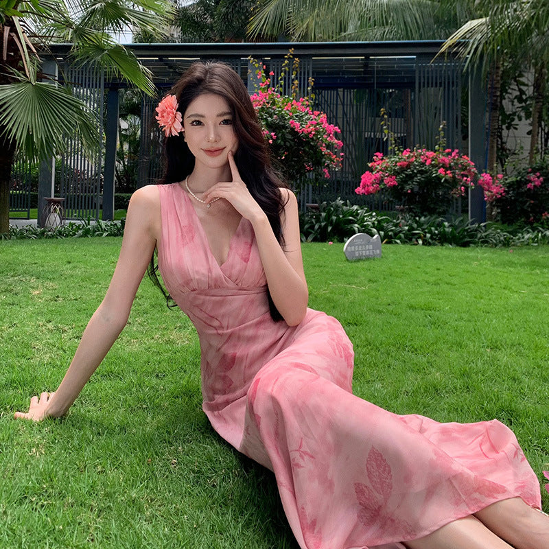 French Slim-looking Dress