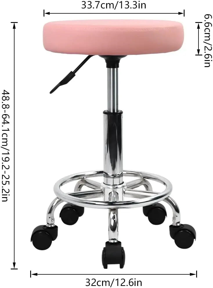Foot Rest Swivel Height Adjustment Stools