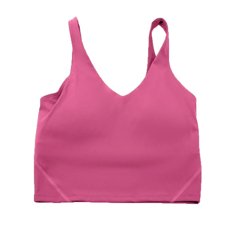 Sports Yoga Bra With Q Gathered U-back, High-quality Sports Cycling, Fitness Running, Breathable Quick Drying Women's Bra