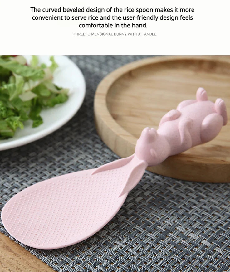 Rabbit Stand Up Spoon/Spatula, Non-Stick