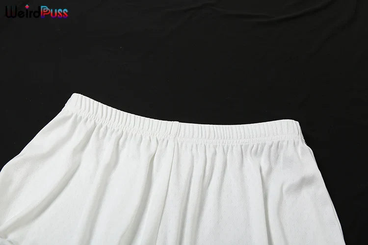 Solid 2 Piece Set Long Sleeve Single Breasted Crop Tops+Ruffles Simple Thin Mini Short Suit