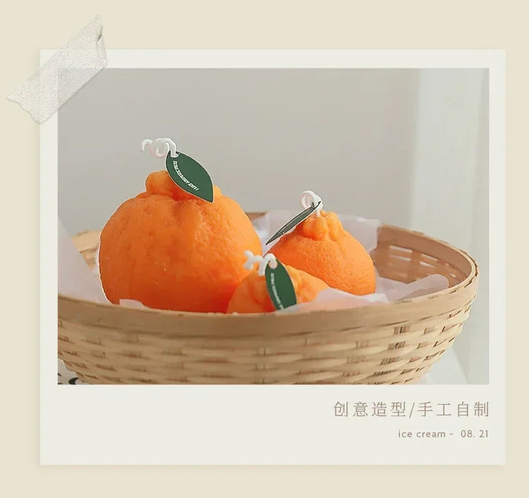 Tangerine Scented Candle Souvenir