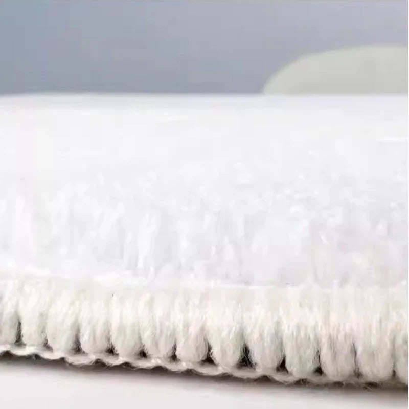 Irregular Flower Bedside Non-slip Super Absorbent Cashmere Carpet