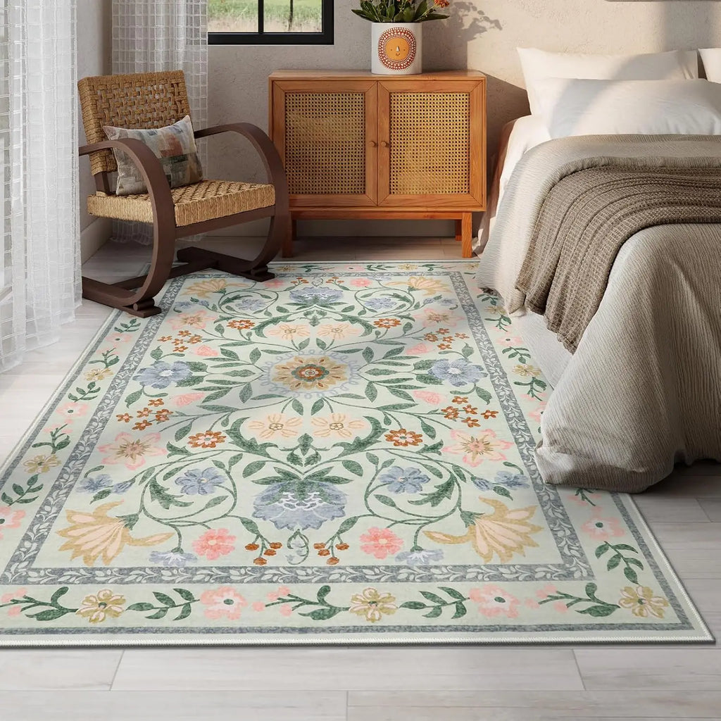 Modern-style carpet for bedroom home decoration, living room and dining room