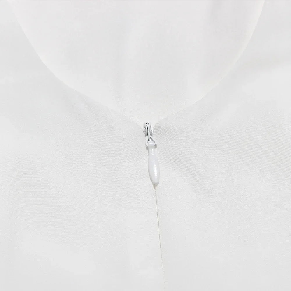 Mini Backless A Line Dress Sexy Big Bow Dress Casual Women Dress