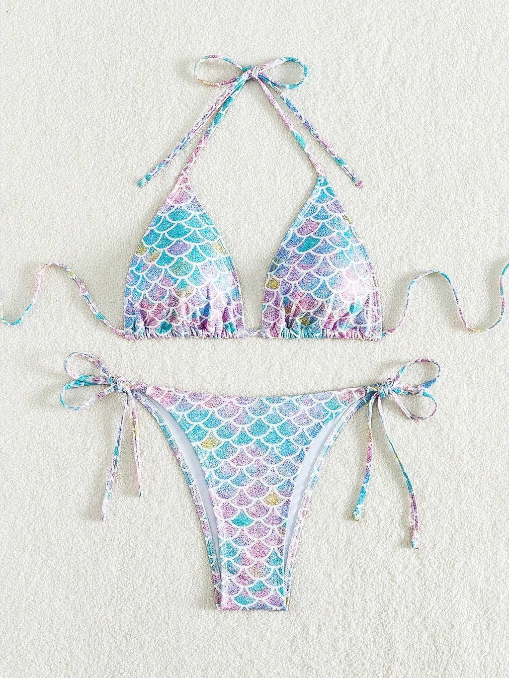 New Sexy Bikini Print Swimsuit Adjustable Bathing Suit