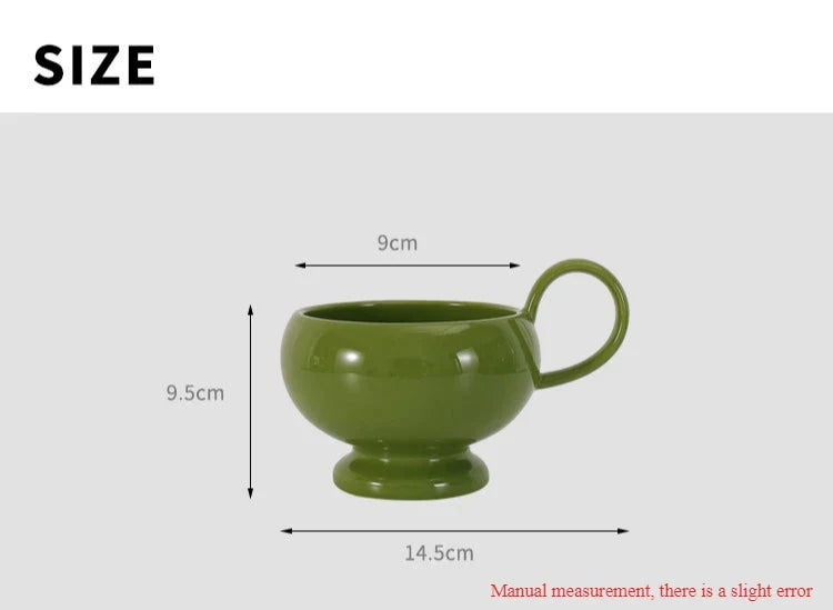 French Retro Ceramic Mug