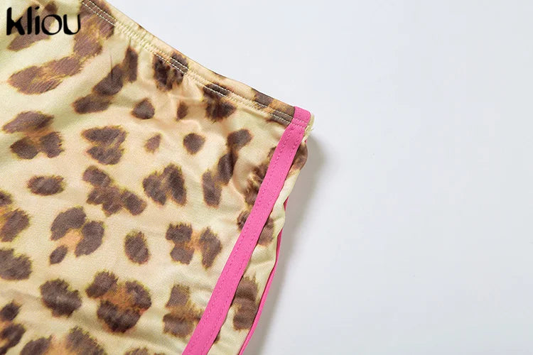 Women's 3 Piece Set Hipster Printed Panelled Bandage Bikini Tops+Underpants+Slim Matching Shorts Swim Outfits