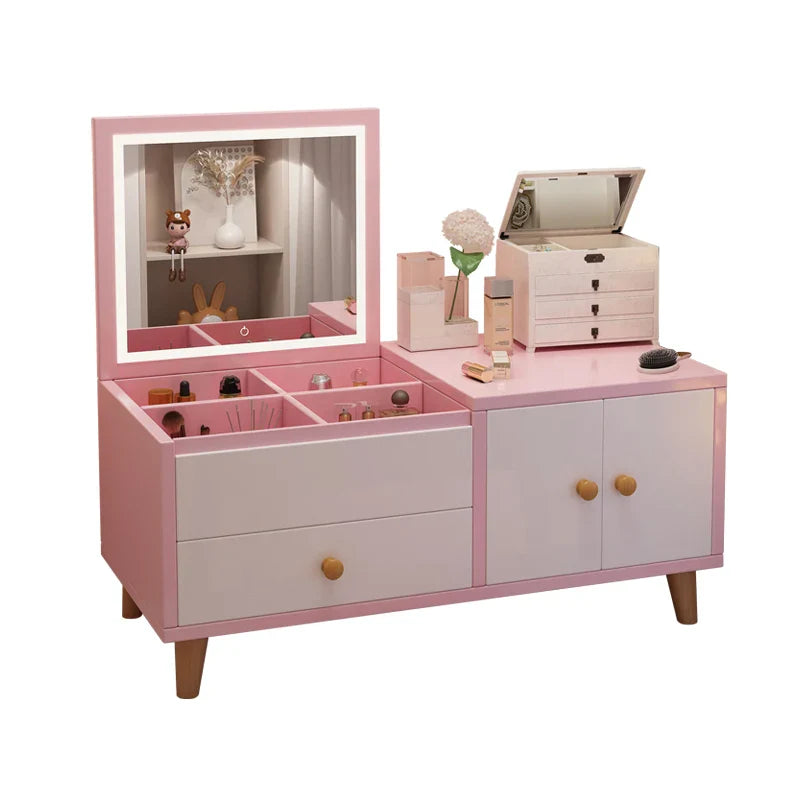 Pink Bedroom Dresser Storage Drawers Led Mirror Bedroom Dressers Wide Modern Nightstand Wardrobe Dresser