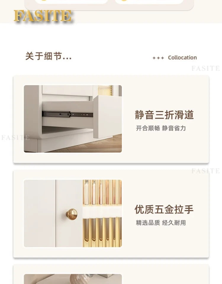 Modern Simple Makeup Table Household Bedroom Writing Desk Corner Desk Integrated Makeup Table