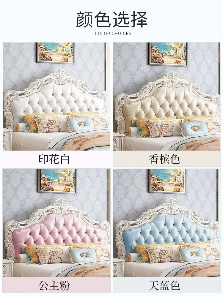 Luxury Frame Double Bed Furniture Sets