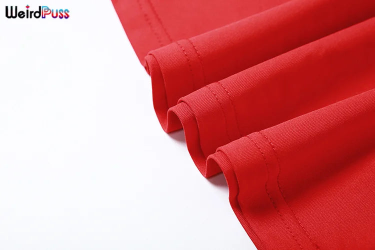 Women 2 Piece Set Double-Deck Pleated Tassel Mini Skirt+Bandage Slim Tank Top Festival Party Sexy Matching Outfits