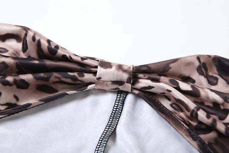 Sexy Strapless Jumpsuit Women Hollow Knot Skinny Set