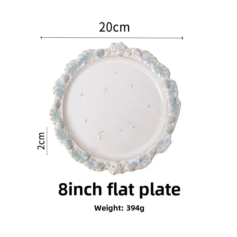 High End Vintage Ceramic Plate