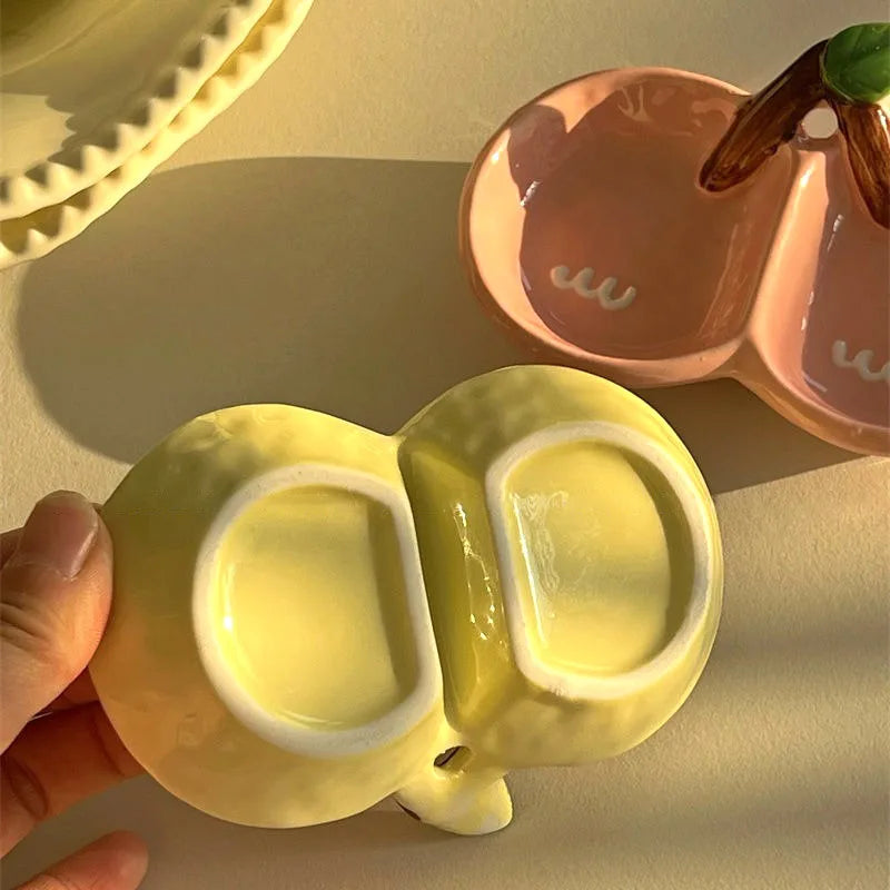 Fruit Double Lattice Plate