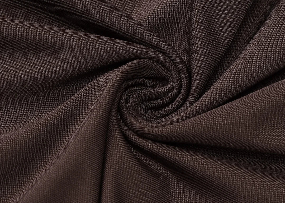 Pleated Bandage Long High Waist Slim Patchwork Long Sleeve Elegant Women's Maxi Dress