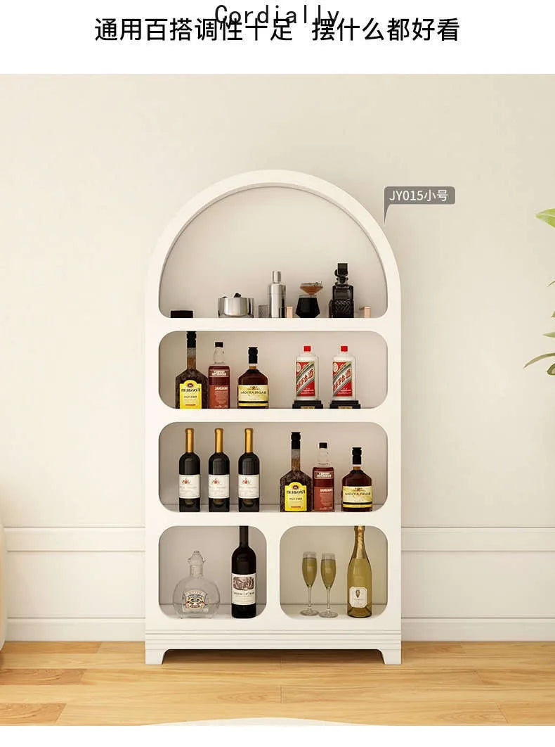 Lattice Arched Cabinets, Display Cases