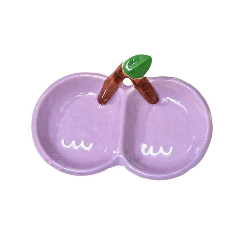 Fruit Double Lattice Plate