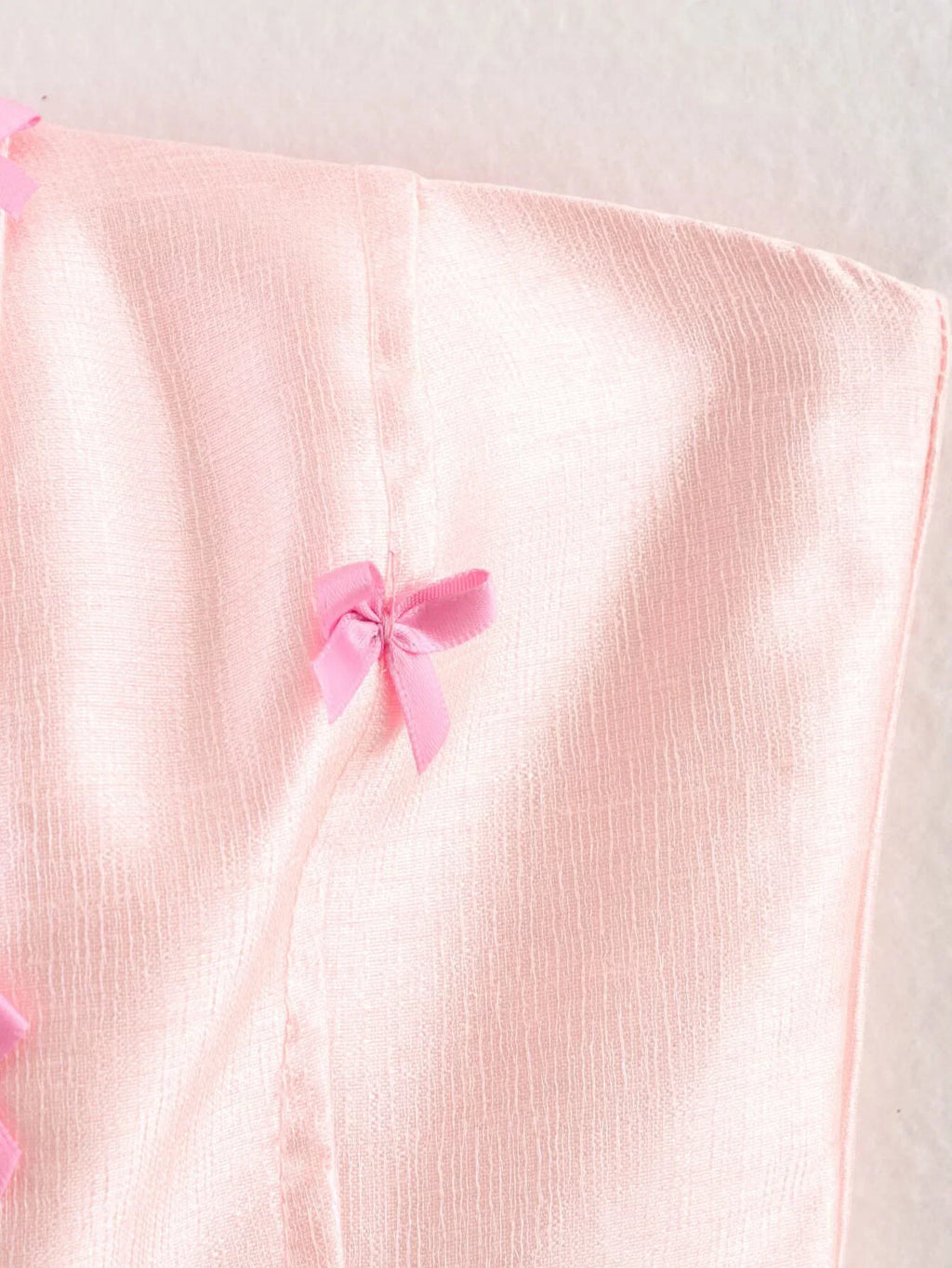 Ladies Bow Sleeveless Strapless Vest Top Women's Summer Sexy Pure Desire Set Hip Hugging Skirt Two-piece Set