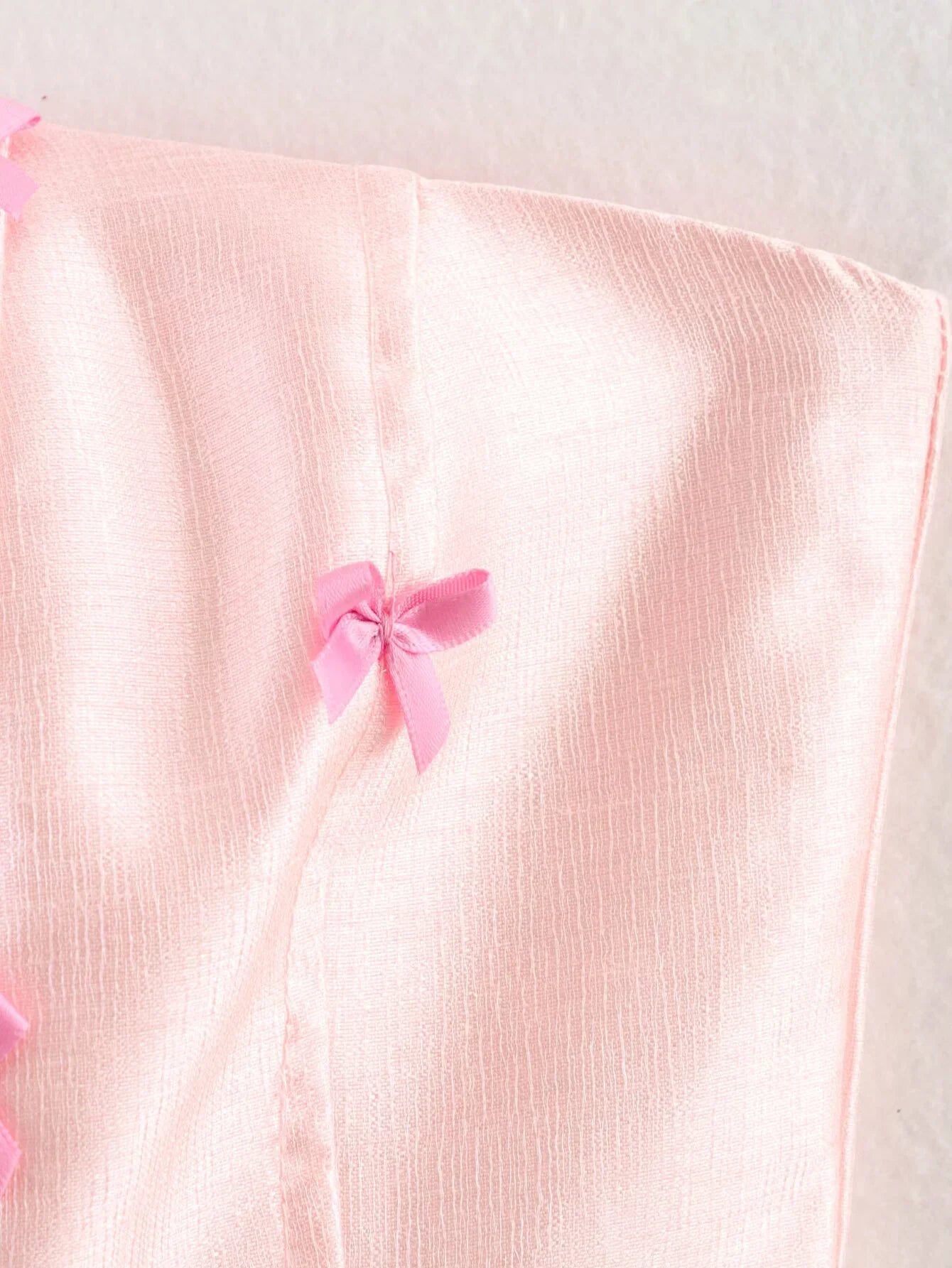 Ladies Bow Sleeveless Strapless Vest Top Women's Summer Sexy Pure Desire Set Hip Hugging Skirt Two-piece Set