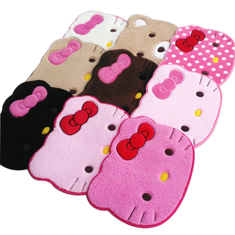 Cartoon Floor Mat Cat Floor Mat Bathroom Absorbent And Non Slip Small Mat Children'S Floor Mat Carpet Beautiful Home Decor