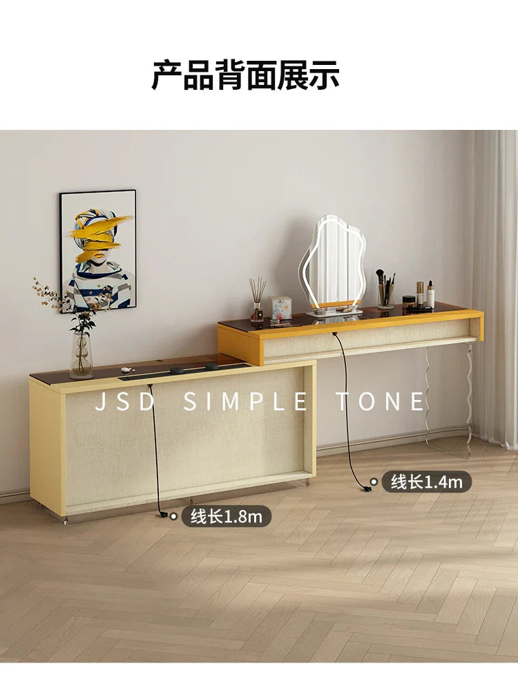 Luxury Drawers Vanity Tables Storage Nordic Cabinet Dressers Makeup Desk Drawers