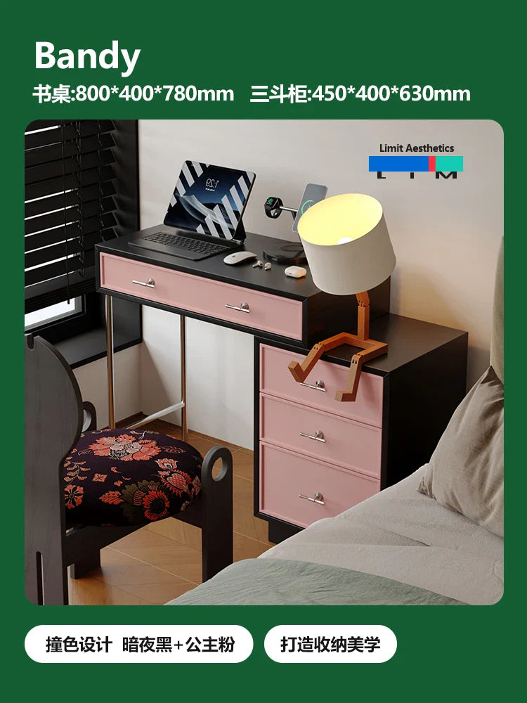 Vanity Bedroom Table Cosmetics Garden Desk Storage Dressing Table Chair Jewelry Living Room Home Furniture