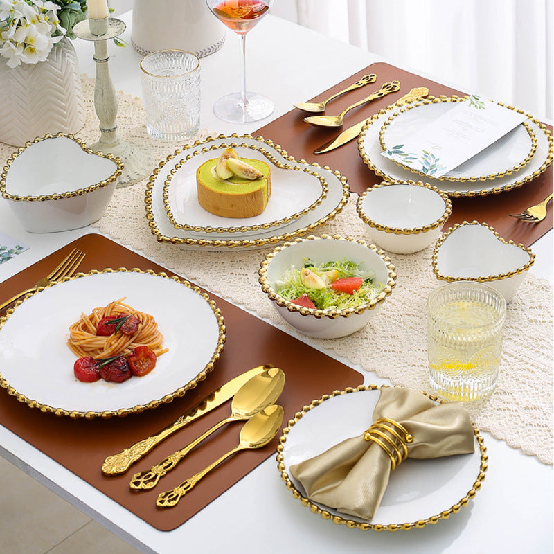 Luxury Love Plate Ceramic Plate