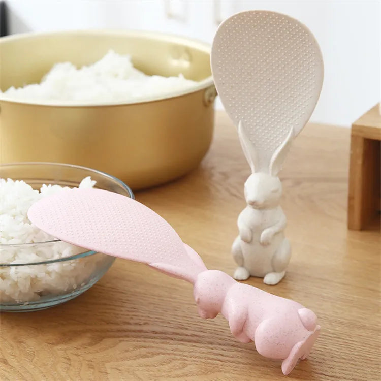 Rabbit Stand Up Spoon/Spatula, Non-Stick