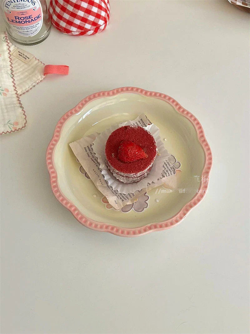 Ceramic Tulips High-end Beautiful Tableware