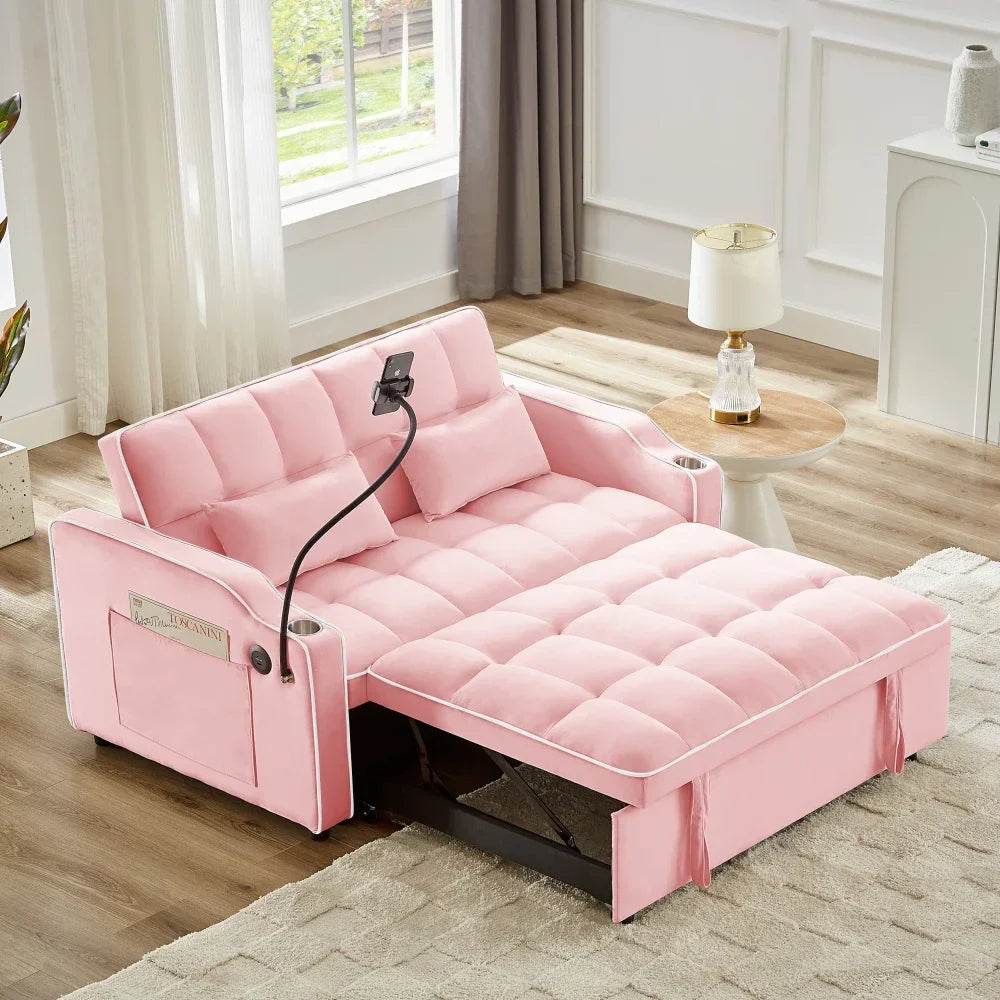 Modern Versatile Foldable Sofa Bed in 3 Lengths