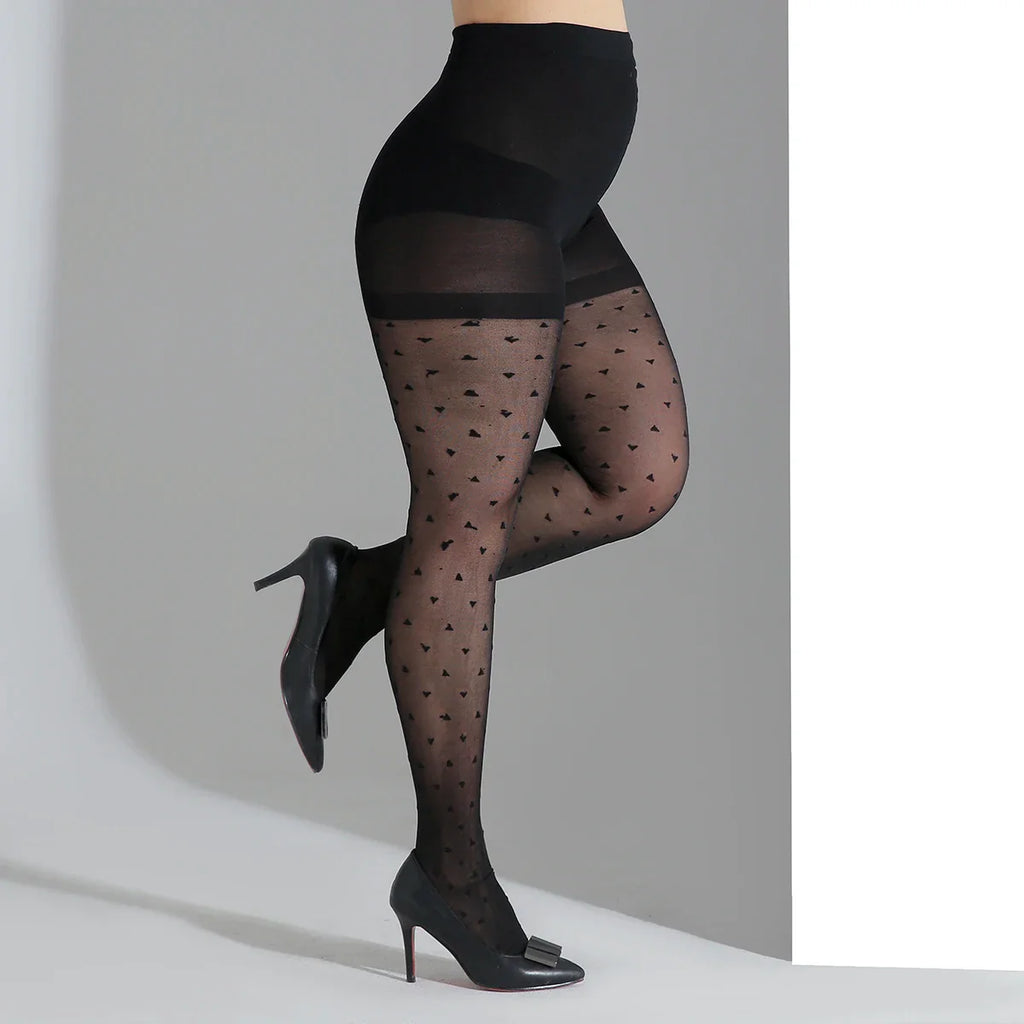 Plus Size Women Sexy summer Breathable High Quality Patterned Fashion Versatile  Elastic New Long Socks