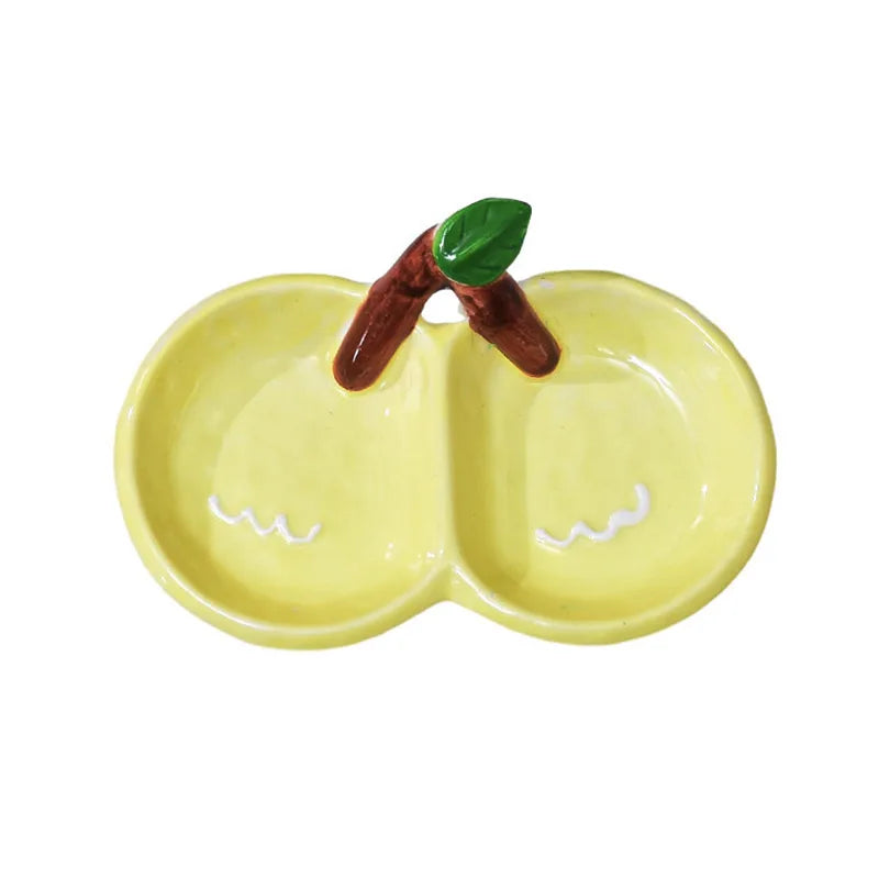 Fruit Double Lattice Plate