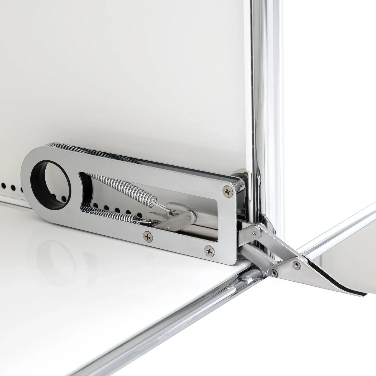 Modular Combination Storage Cabinet Middle Multi-function Haller Stainless Steel Structure with Door Furniture