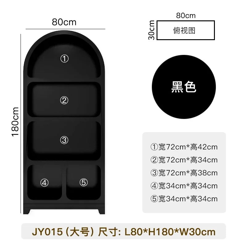 Lattice Arched Cabinets, Display Cases