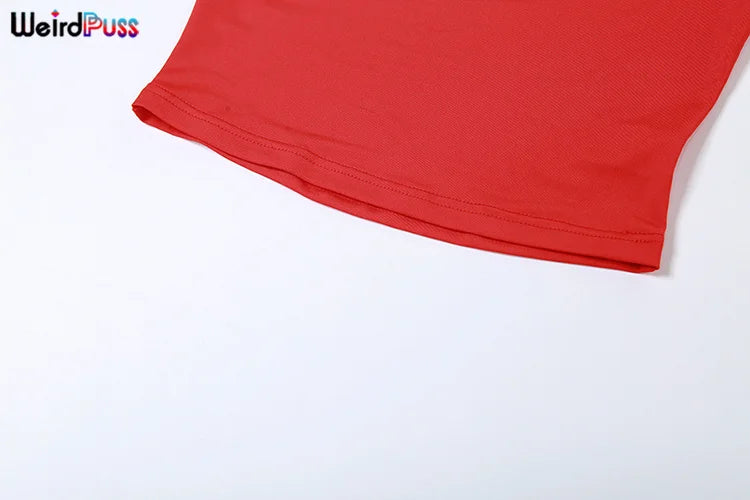 Women 2 Piece Set Double-Deck Pleated Tassel Mini Skirt+Bandage Slim Tank Top Festival Party Sexy Matching Outfits