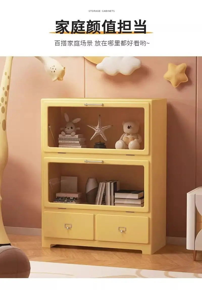 Barbie Pink Hand Office Storage Closet Living Room Storage Cupboard Modern Display Side Cupboard