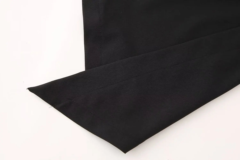 Halter Backless Tops Woman Tanks Camis Asymmetric Off Shoulder Long Top and Pants