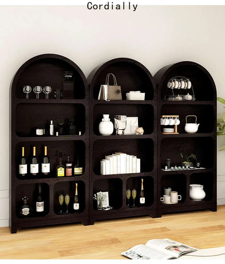 Lattice Arched Cabinets, Display Cases