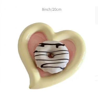 Chubby Breakfast Plate Cute Dish Plates Ceramic