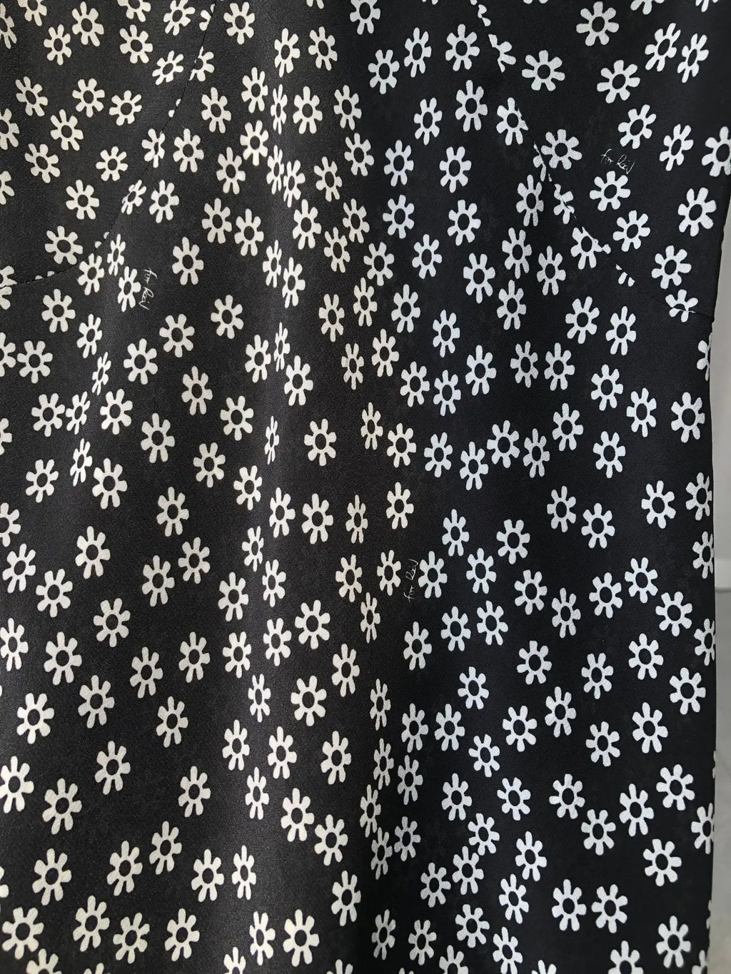 French Daisy Vintage Girl Silk Polka Dots U Neck V Back Sexy Summer Women Long Dress