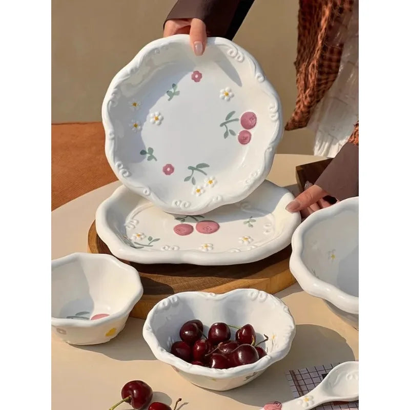 Cute Ceramic Bowl Kitchen Home Accessories