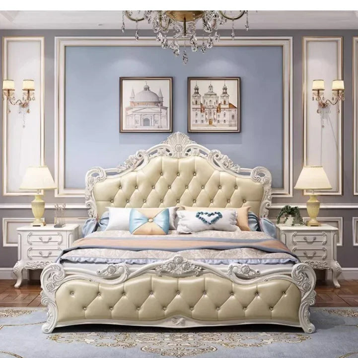Luxury Frame Double Bed Furniture Sets