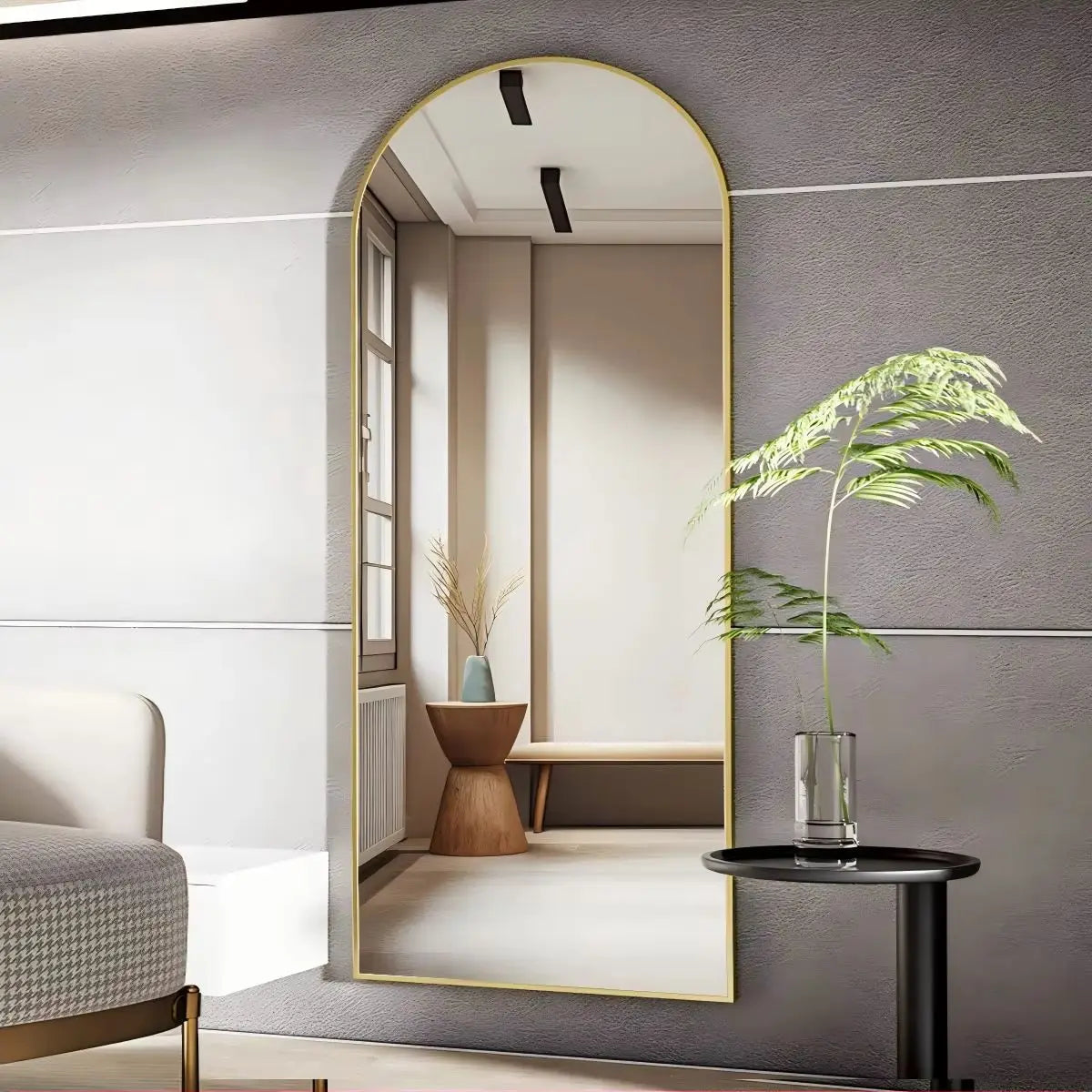 Full Length Mirror, 71"x26" Floor Mirror Standing Hanging or Leaning Wall