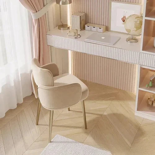 Pink Velvet Relaxing Chair Arm Single Furniture