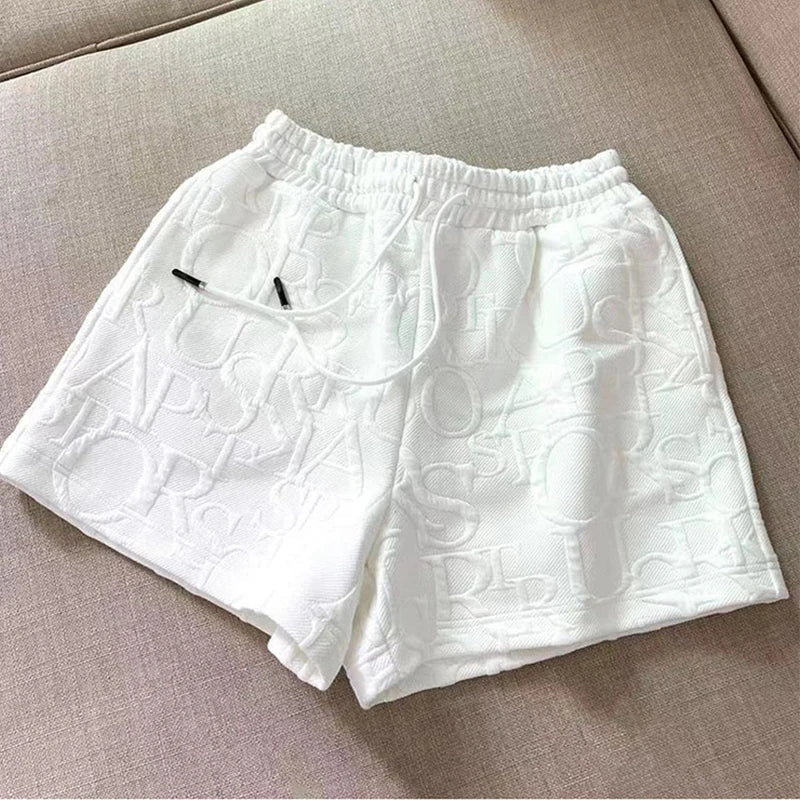 New Letter Printing Sets For Women 2 Pieces Zipper Long Sleeve Hooded And Drawstring Shorts Tracksuits Women's Suit Outfit