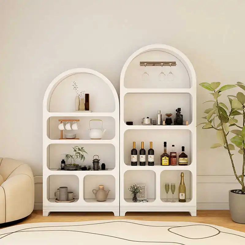 Lattice Arched Cabinets, Display Cases