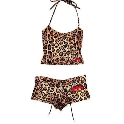 Crop Top Punk Grunge Streetwear Sling Sexy Hip Hop Graphique Vintage Camis