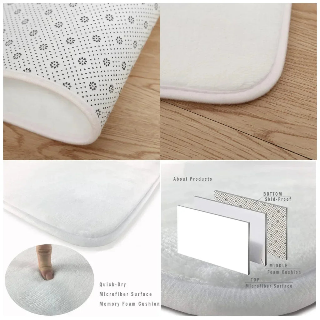 Cartoon Little Twin Stars KiKi Floor Mat For Living Room Sofa Floor Cushions Modern Soft Fluffy Home Rug