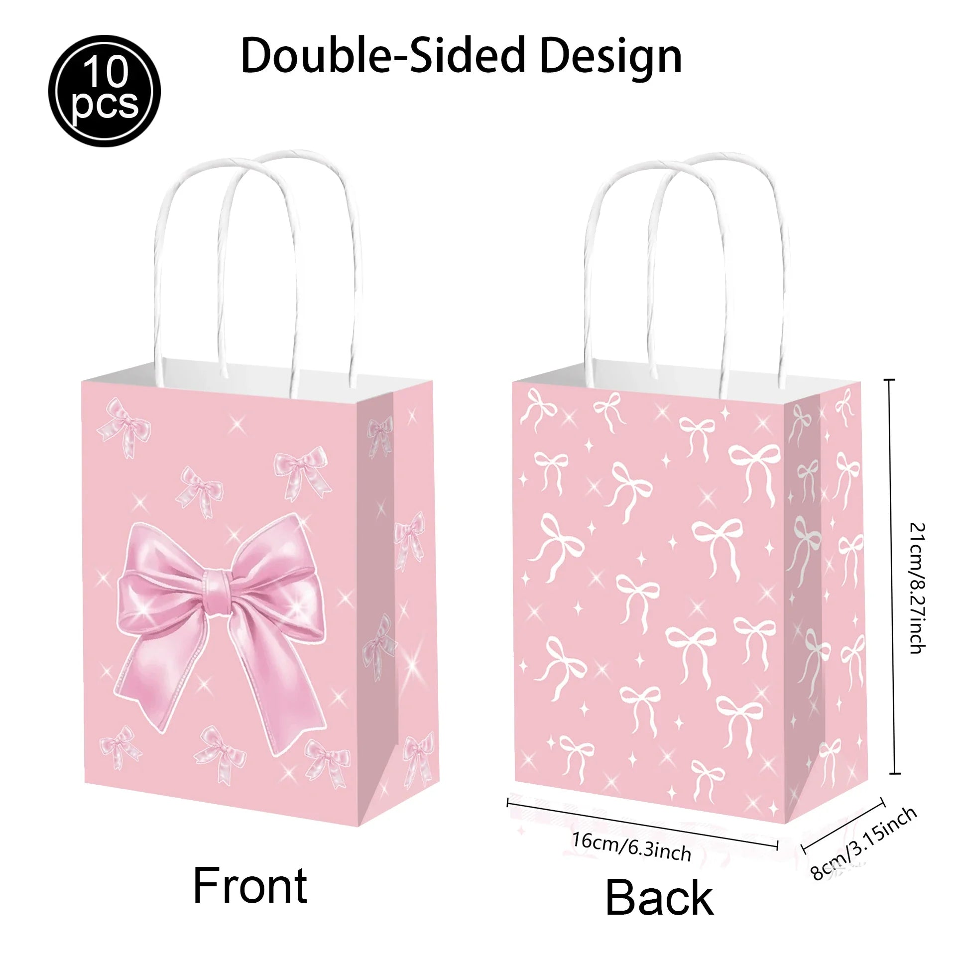 Pink Bow Paper Baking Cups Cupcake Wrappers Bow Cupcake Toppers